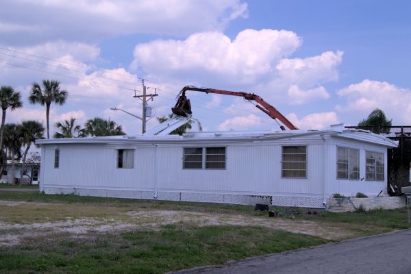 Mobile Home Demolition in Binghamton