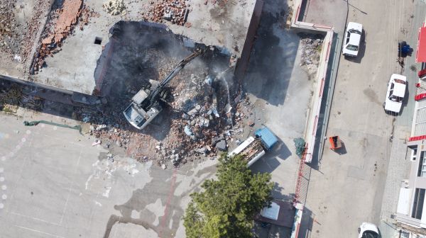 Foundation Demolition in Binghamton