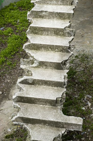 Concrete Steps Demolition in Binghamton